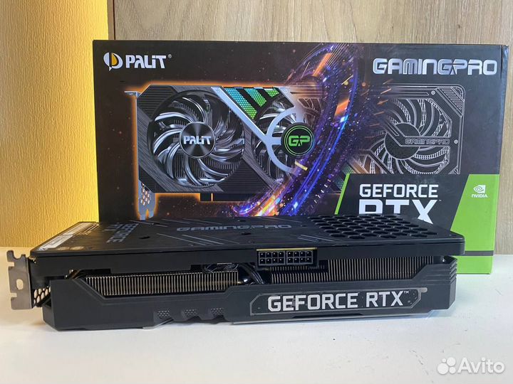 Видеокарта palit RTX 3070Ti 8GB Гарантия