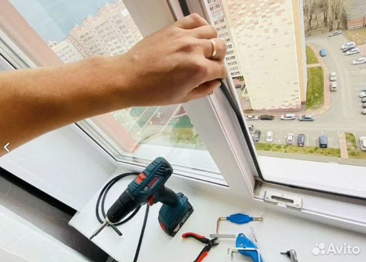 Замена уплотнителя в окне