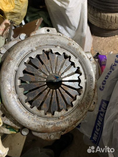 Сцепление в сборе на renault 1,4