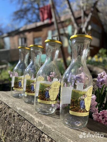 Бутылка Банка с крышкой 1 литр