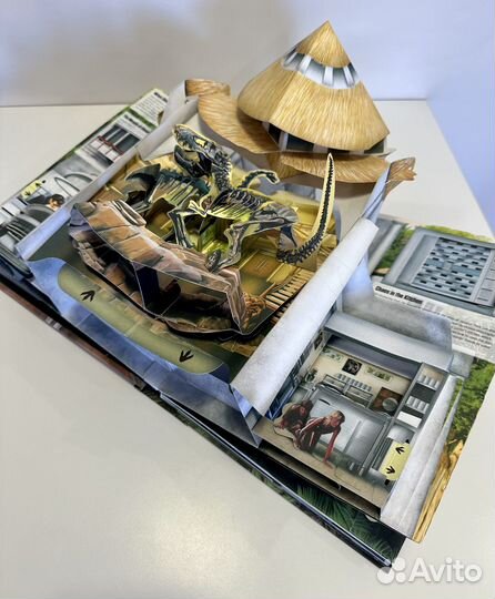Мир Юрского Периода Книга - Jurassic World Pop Up