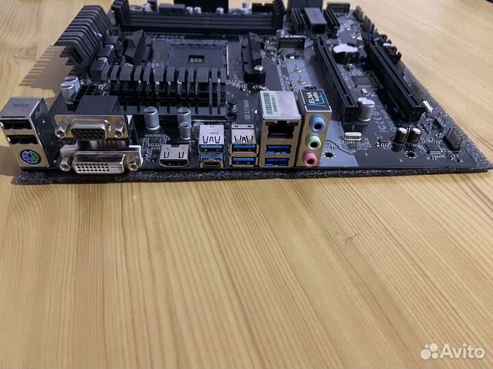 Материнская плата asrock b450m pro4