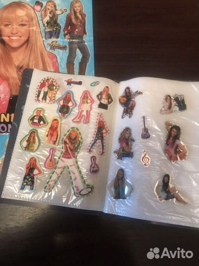 Альбом с наклейками Hannan Montana