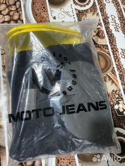 Мотоциклетные джинсы с защитой