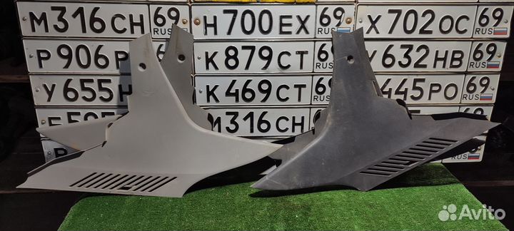 Пластик салона renault logan