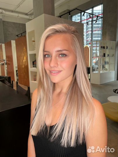 Сложное окрашивание волос Airtouch шатуш