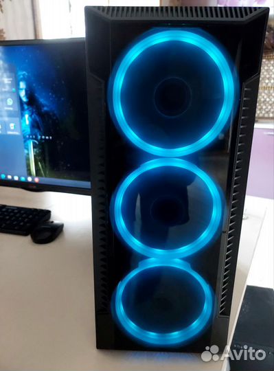 Игровой компьютер с видеокартой 8гб I5/RX580 8GB