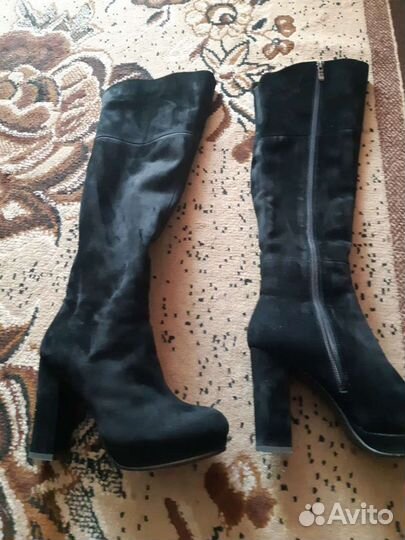 Сапоги ботфорты