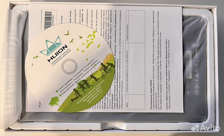 Графический планшет Huion h640p