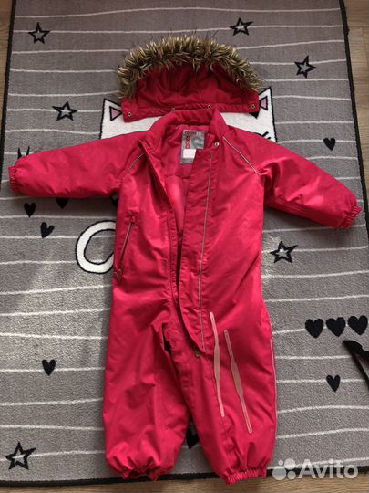 Зимний комбинезон для девочки