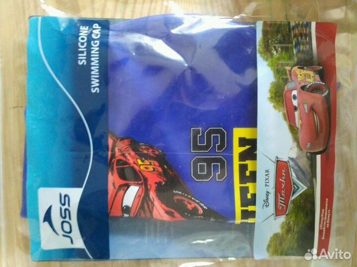 Шапочка для плавания, до 52см