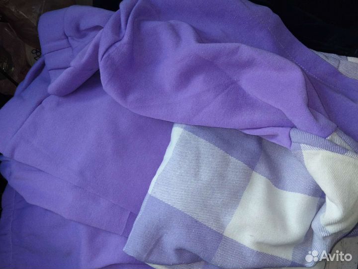 Костюм женский фиолетовый 54