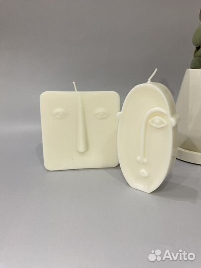 Свечи фигурные каменное лицо