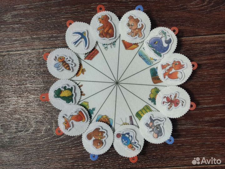 Развивающие игры из фетра 