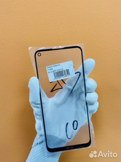 Стекло (тачскрин) Nokia 8.3 + установка
