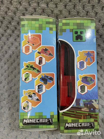 Цифры-трансформеры майнкрафт