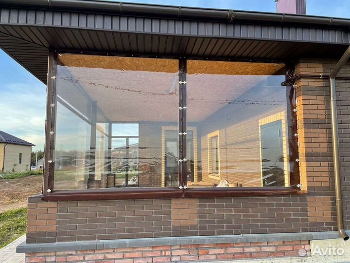 Мягкие,гибкие окна на веранду