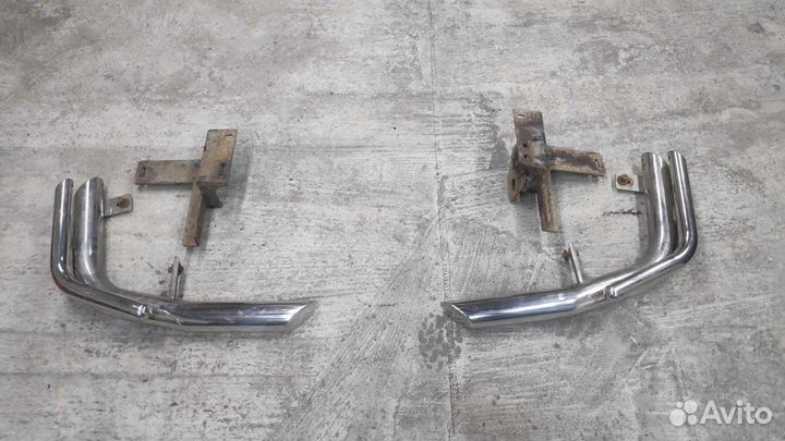 Защита заднего бампера land cruiser 200 / lx570