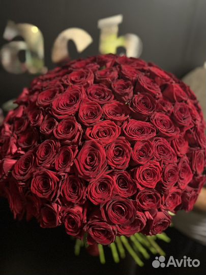 101 роза доставка