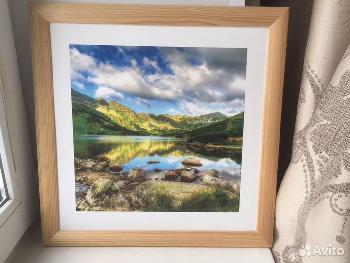 Постер в раме 40*40 природа