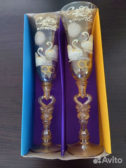 Свадебные бокалы