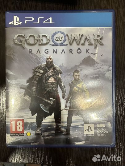 God of war ragnarok ps4/ps5 диск