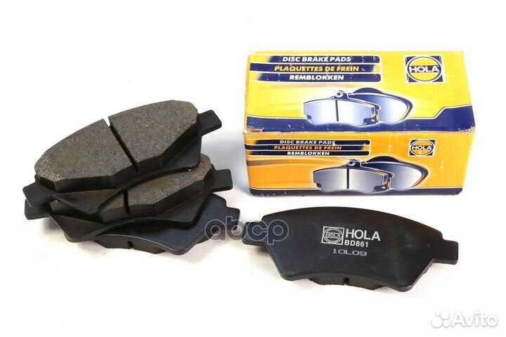 Тормозные колодки дисковые renault Megane II, K