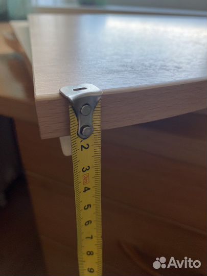 Деревянная полка угловая