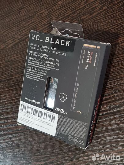 SSD Western Digital Black sn770 1Тб