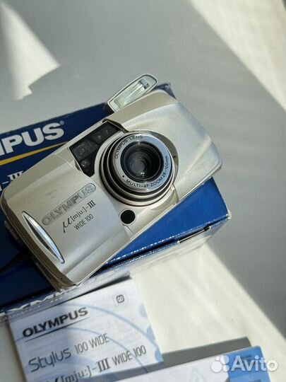 Olympus mju iii wide 100