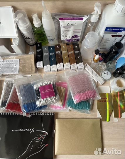 Материалы для мастера бровиста