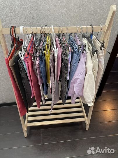 Огромный пакет фирменных вещей для девочки 92-98