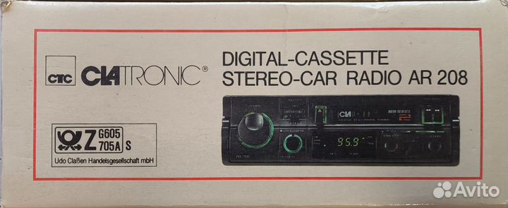 Винтажная автомагнитола