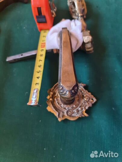 Дверные ручки. Модерн. Бронза/латунь