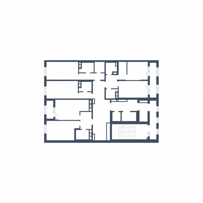 1-к. квартира, 54,7 м², 2/11 эт.