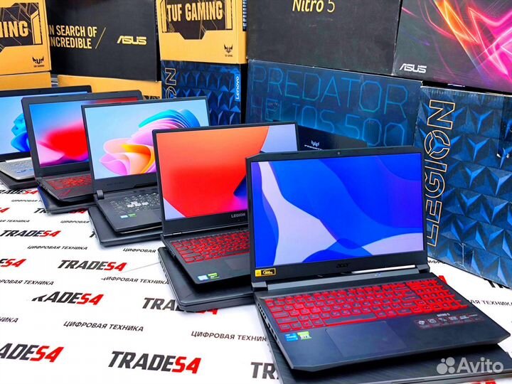 Игровые Ноутбуки на Core i7. Гарантия. Рассрочка