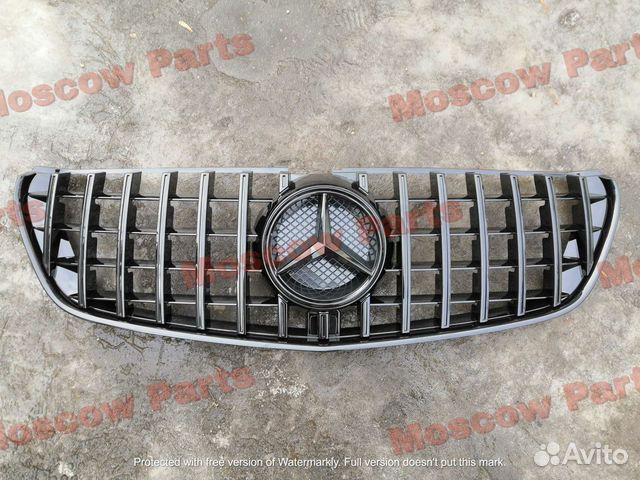 Решетка радиатора Mercedes V 447 AMG GT стиль