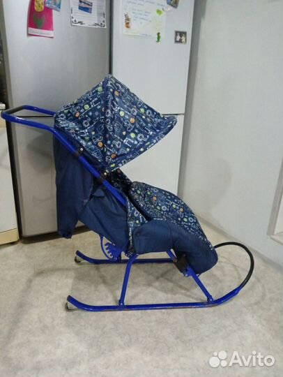 Коляска санки