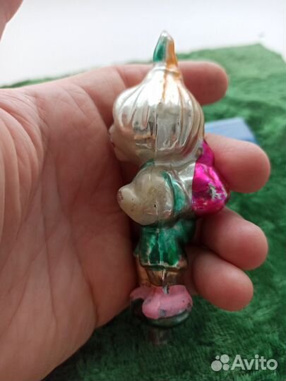 Ёлочные игрушки Чипполино из набора нечастый