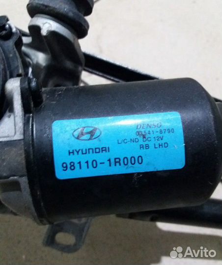 Трапеция дворников Kia Rio Hyundai Solaris