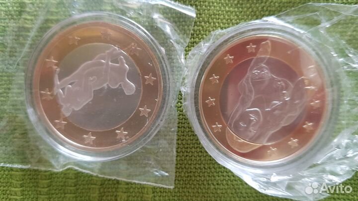 Набор монет 6 euros SEX