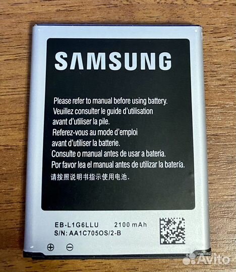 Аккумулятор samsung EB-l1g6llu