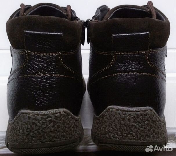 Ботинки кожа\мех муж. 