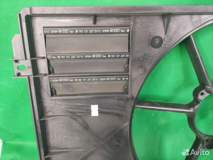 Диффузор радиатора volkswagen,skoda,audi