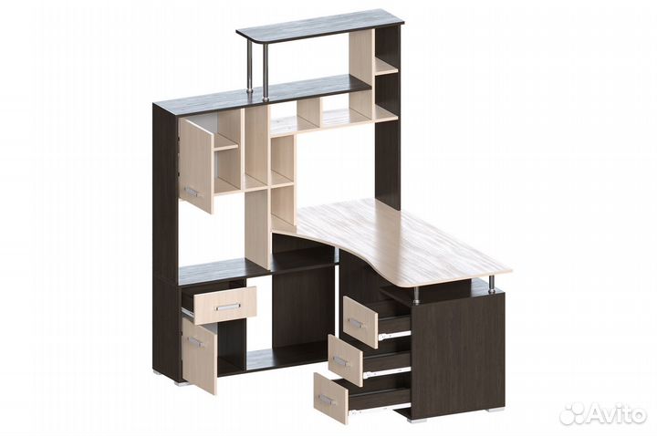 Компьютерный стол угловой для школьника