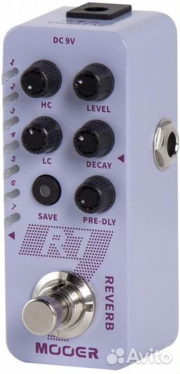 Гитарная педаль Mooer R7 Reverb