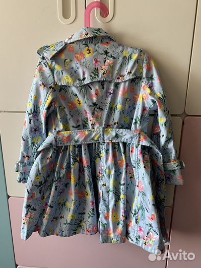 Плащ на девочку размер 122
