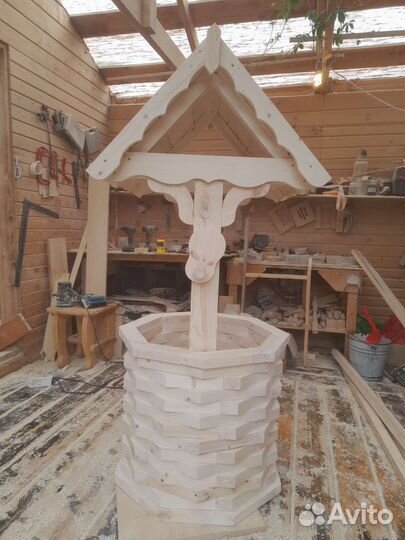 Колодец декоративный