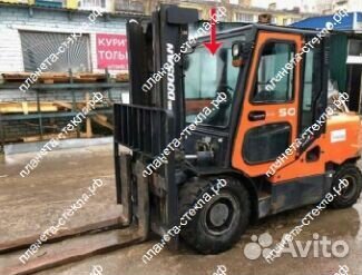 Стекло для вилочного погрузчика doosan D 50 SC-5