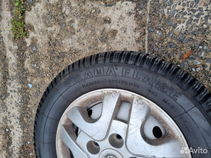 Резина на ниву r16 кама flame